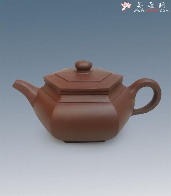 紫砂壶图片：大彬六方 - 美壶网