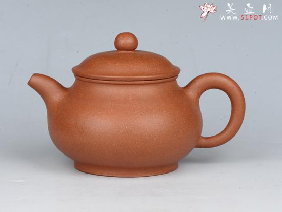 紫砂壶图片：潘壶 容量：200cc  泥料：紫泥 - 美壶网