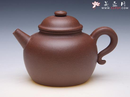 紫砂壶图片：大彬串钮 - 美壶网