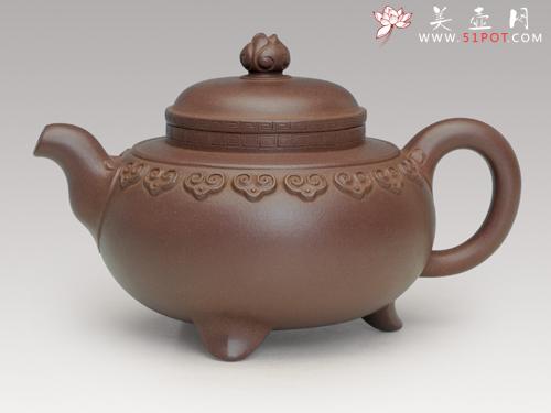 紫砂壶图片：云肩如意 - 美壶网