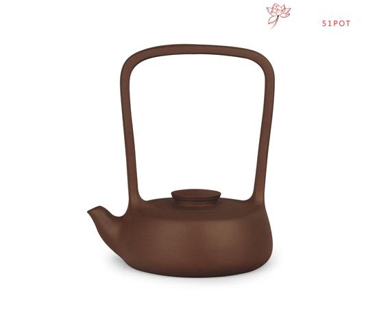 紫砂壶图片：永乐提梁 - 美壶网