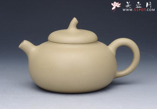 紫砂壶图片：茄段壶 段泥 - 美壶网