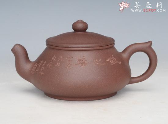 紫砂壶图片：矮潘 - 美壶网