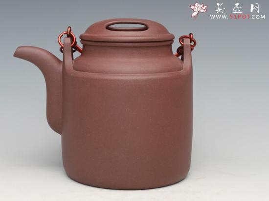 紫砂壶图片：洋桶（程艳 制） - 美壶网