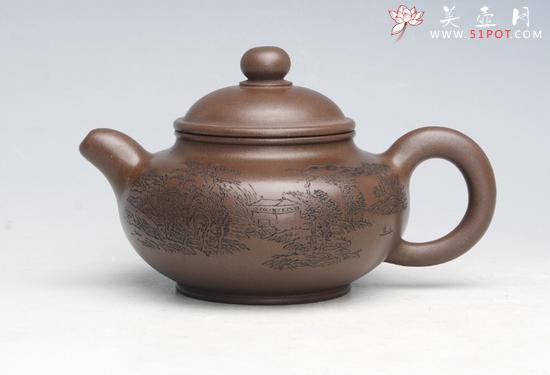 紫砂壶图片：玉润 - 美壶网