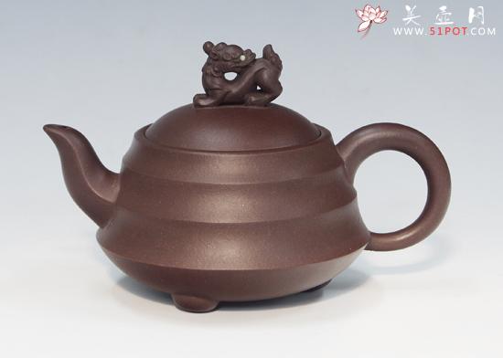 紫砂壶图片：步步高升 - 美壶网