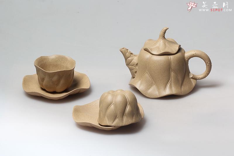 紫砂壶图片：荷钟套壶 - 美壶网