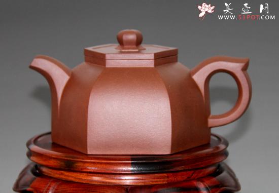 紫砂壶图片：六方乐钟 - 美壶网