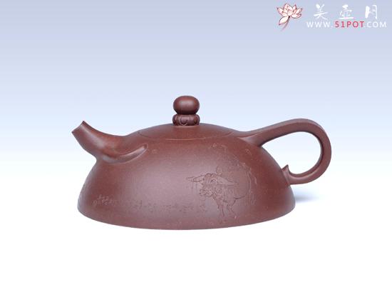 紫砂壶图片：牛壶 - 美壶网