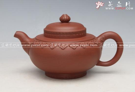 紫砂壶图片：云肩如意 - 美壶网