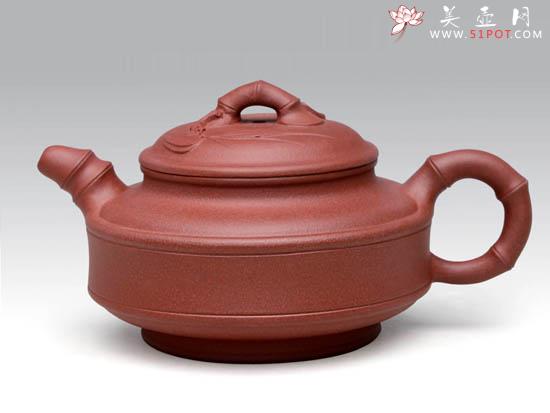 紫砂壶图片：竹鼓（小）  泥料：原矿清水泥  容量：180CC - 美壶网