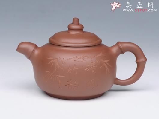 紫砂壶图片：新竹 - 美壶网