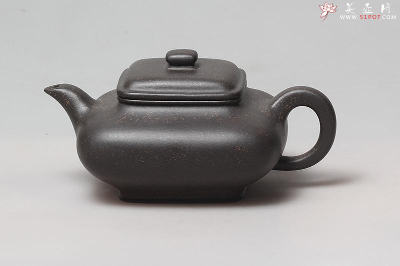 紫砂壶图片：四方虚扁 - 美壶网