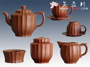 紫砂壶图片：希菊套壶十二件 - 美壶网