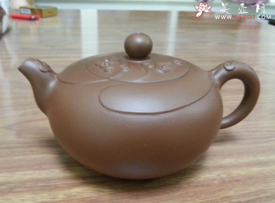 紫砂壶图片：一生如意 - 美壶网