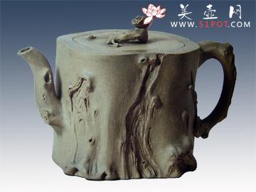 紫砂壶图片：松段 - 美壶网