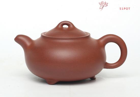 紫砂壶图片：三足如意 220 - 美壶网