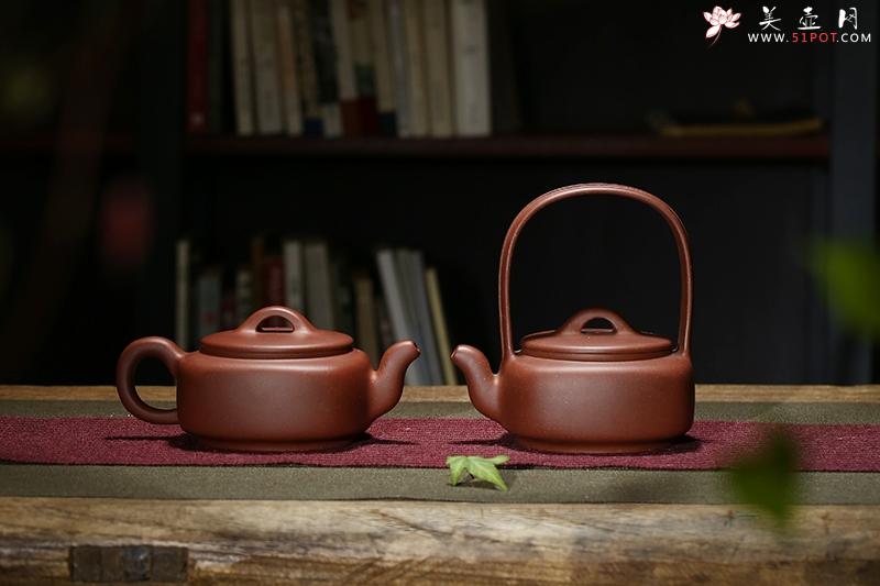 紫砂壶图片：规矩对壶 - 美壶网