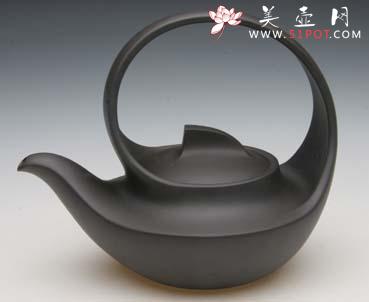 紫砂壶图片：曲壶(大) - 美壶网
