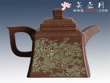 紫砂壶图片：四方抽角 - 美壶网