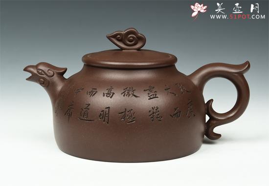 紫砂壶图片：凤鸣 - 美壶网