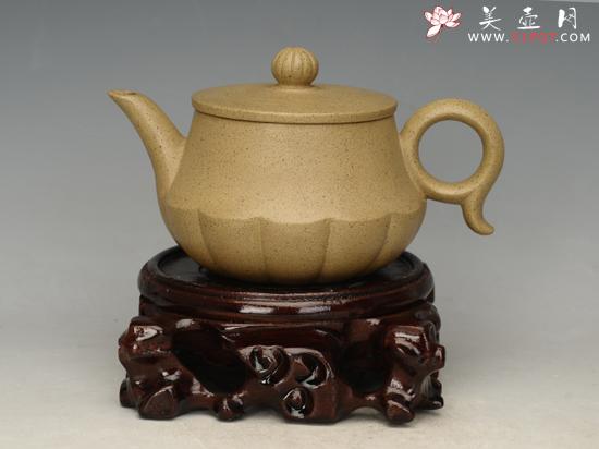 紫砂壶图片：日月飞天  容量：180cc - 美壶网