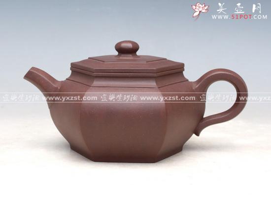 紫砂壶图片：大彬六方 - 美壶网