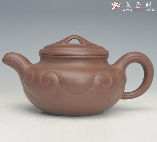 紫砂壶图片：仿古如意 - 美壶网
