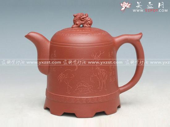 紫砂壶图片：有始有终  与画家陈雄立合作 - 美壶网