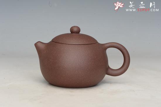 紫砂壶图片:西施 2008年4月年荣获2008首届沈阳.宜兴紫砂精品文化节金奖 - 美壶网