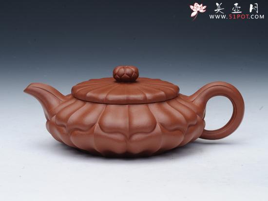 紫砂壶图片:扁合菱 - 美壶网