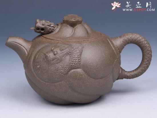 紫砂壶图片：   - 美壶网