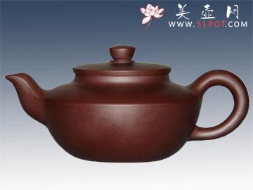 紫砂壶图片：汉扁周顺荣 - 美壶网