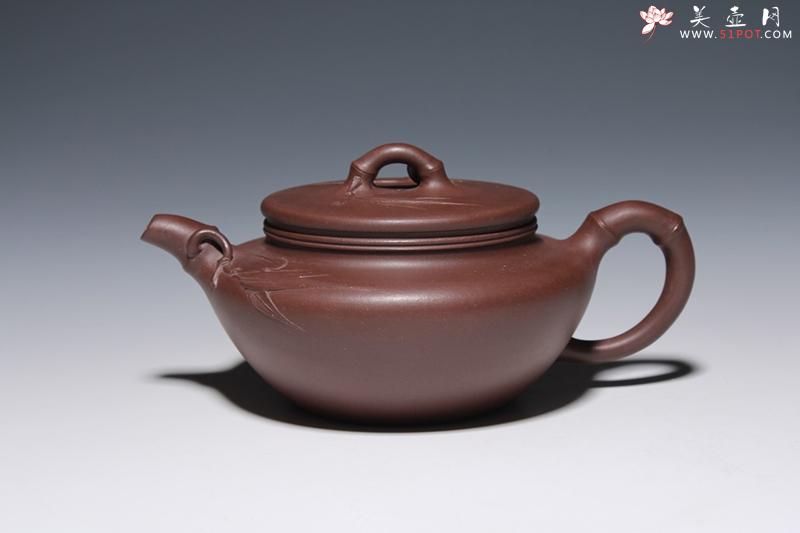 紫砂壶图片：劲竹 - 美壶网
