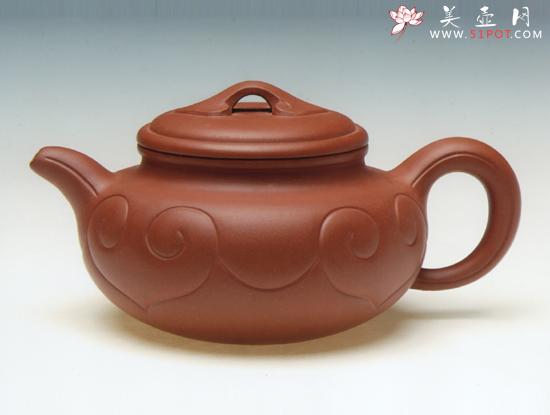 紫砂壶图片：仿古如意 - 美壶网