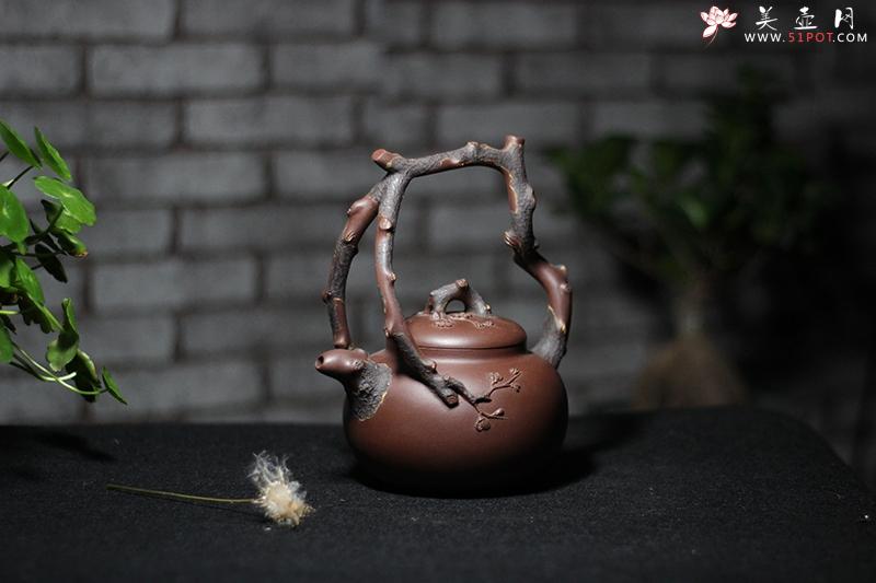 紫砂壶图片：东坡提梁 - 美壶网