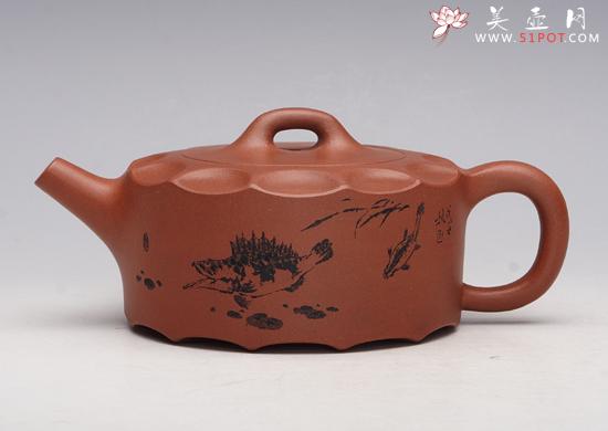 紫砂壶图片：碧浪 - 美壶网