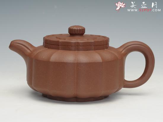 紫砂壶图片:宝菱壶 - 美壶网