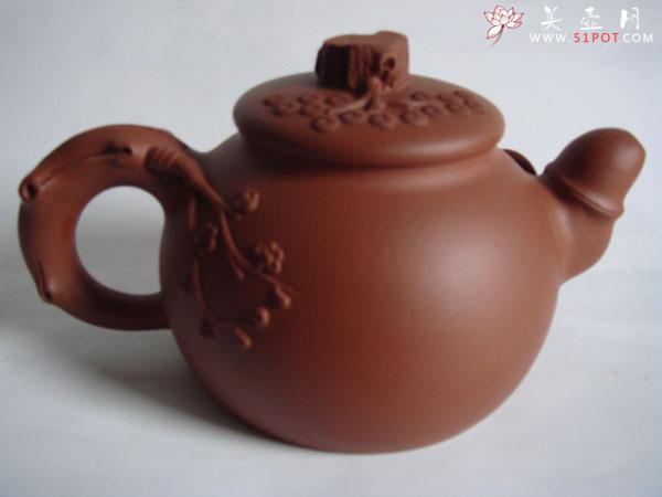 紫砂壶图片：高松竹梅 - 美壶网