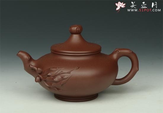 紫砂壶图片：寿桃 - 美壶网