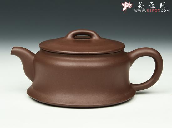 紫砂壶图片:扁钟 - 美壶网