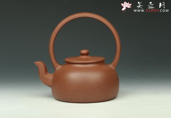 紫砂壶图片：大彬提梁 - 美壶网