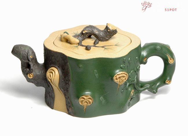 紫砂壶图片:岁寒三月 450CC - 美壶网