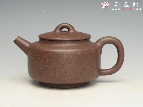 紫砂壶图片:玉璧 容量:280cc - 美壶网