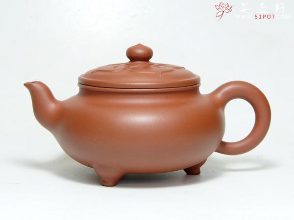 紫砂壶图片:三脚如意 - 美壶网