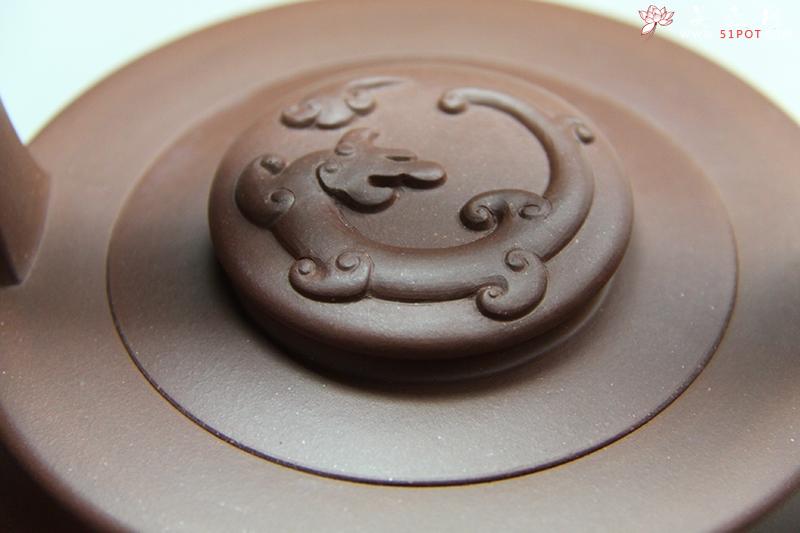 紫砂壶图片：龙宪提梁 - 美壶网