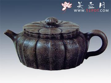 紫砂壶图片：菱花瓣壶 - 美壶网