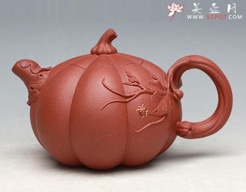 紫砂壶图片：南瓜壶 - 美壶网