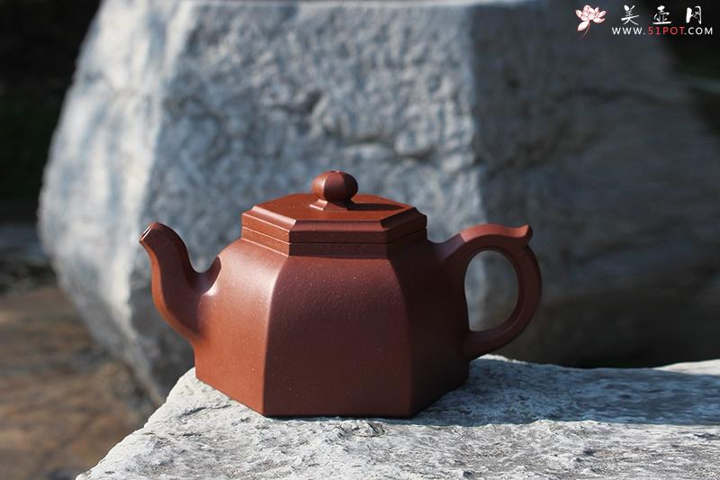 紫砂壶图片：井六方 - 美壶网