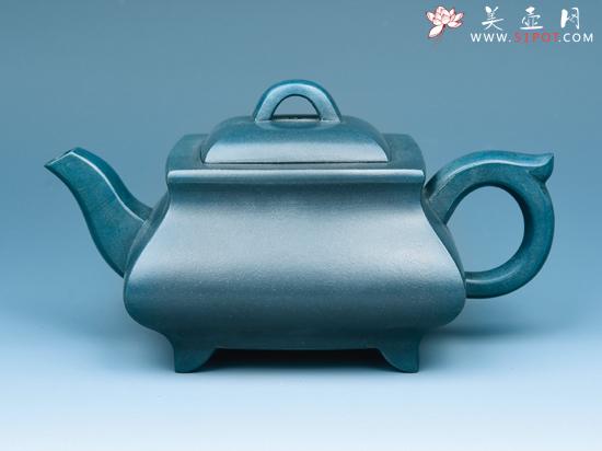 紫砂壶图片:四方碧玉 - 美壶网